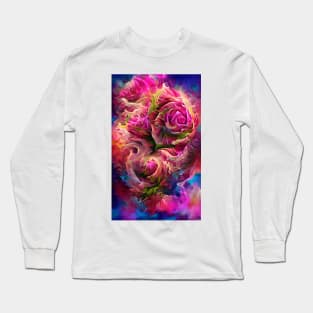 Rose Explosion Long Sleeve T-Shirt